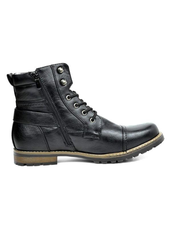 Bruno Marc Philly Flannel Lined Motorcycle Boots